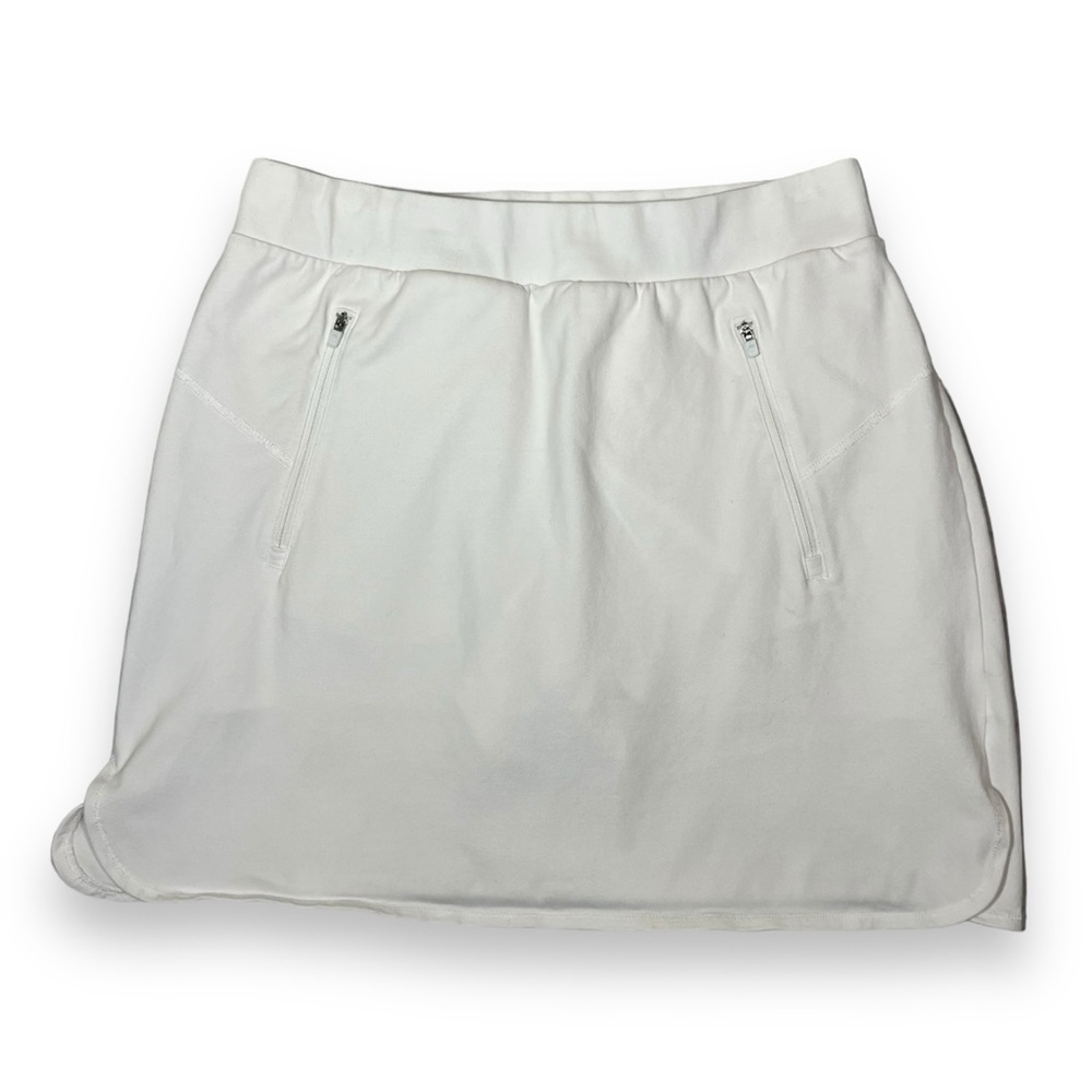 T by Talbots Women’s Everyday Stretch Skort White Size Medium - Picture 1 of 10